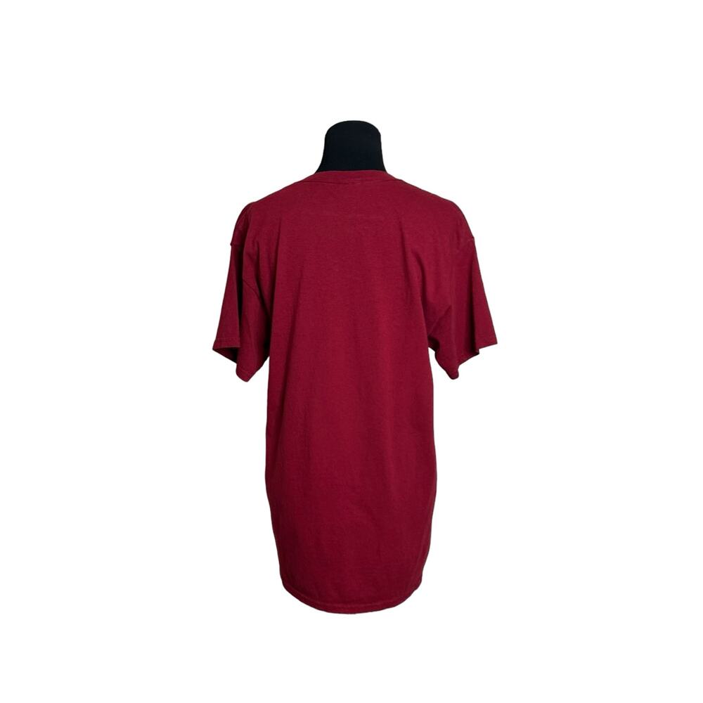 Playboy red sliver bunny logo short sleeves tee size Medium - Picture 9 of 10